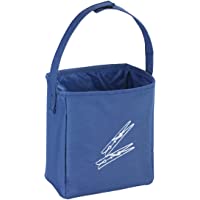 Wenko Bolsa para Pinzas- Poliéster- Azul- 10x17x19 cm